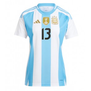 Billiga Argentina Cristian Romero #13 Hemmatröja Dam Copa America 2024 Kortärmad